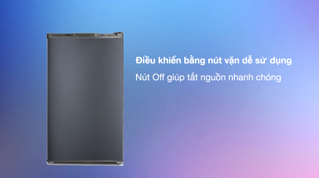Tủ lạnh Casper 95 lít RO-95PG - Nút vặn dễ dàng điều khiển nhiệt độ, trang bị nút Off giúp tắt nguồn điện nhanh chóng