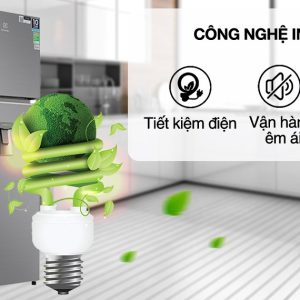 Tủ lạnh Electrolux Inverter 341 Lít ETB3740K-A 4