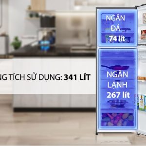 Tủ lạnh Electrolux Inverter 341 Lít ETB3740K-A 6
