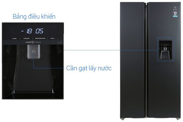 Tủ lạnh Electrolux Inverter 571 lít ESE6141A-BVN 5