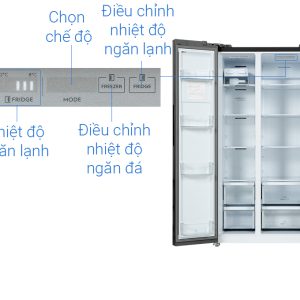 Tủ lạnh Electrolux Inverter 624 Lít ESE6600A-AVN 6