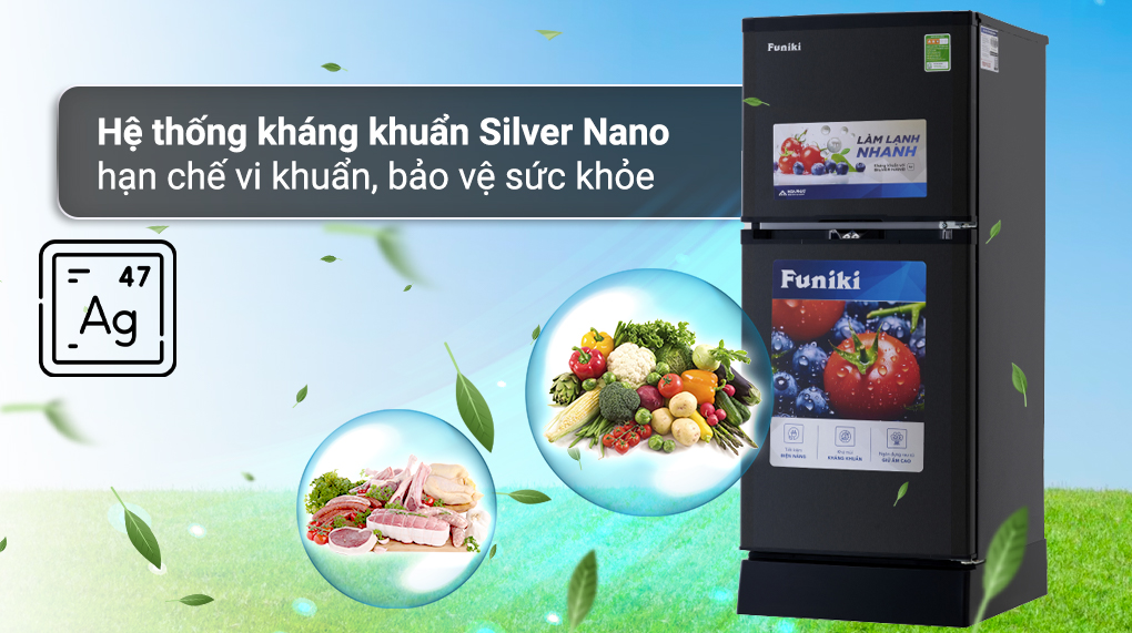 Tủ lạnh Funiki 126 lít HR T6126TDG