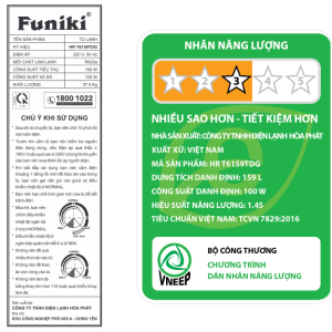 Tủ lạnh Funiki 159 lít HR T6159TDG 3