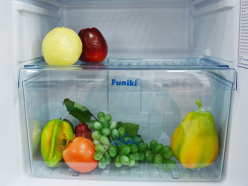 Tủ lạnh Funiki FR-126ISU với thiết kế ngăn rau củ