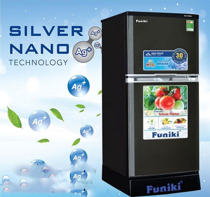 Tủ lạnh Funiki FR-166ISU ứng dụng công nghệ kháng khuẩn Nano