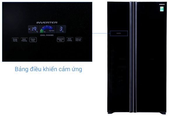 Tủ lạnh Hitachi Inverter 589 lít R-S700PGV2 (GS) 4