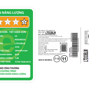 Tủ lạnh LG Inverter 334 lít LTD33BLM (model 2024) 3