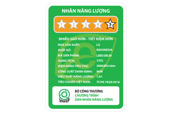Tủ lạnh LG Inverter 335 lít LBB33BLM model 2024 5