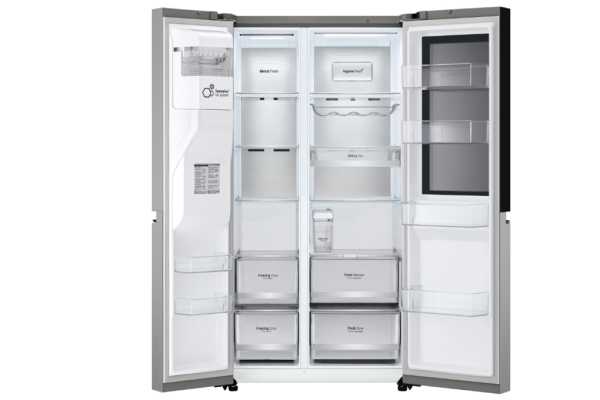Tủ lạnh LG Inverter 635 lít Side By Side InstaView GR-G257SV 1
