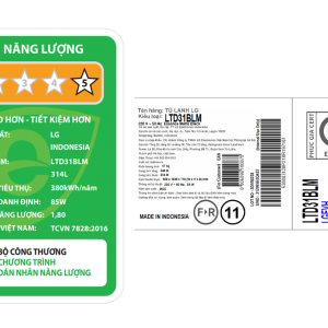 Tủ lạnh LG Inverter 314 lít LTD31BLM có lấy nước ngoài (model 2024) 1
