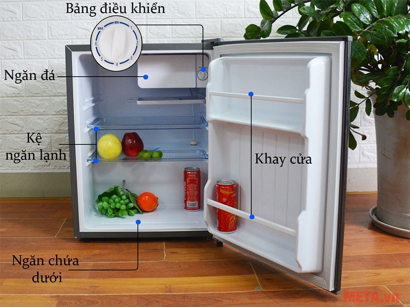 Chi tiết của tủ lạnh mini Funiki FR-71CD