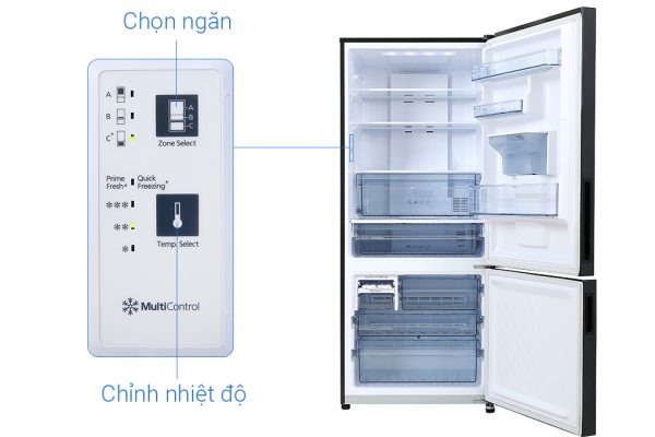 Tủ lạnh Panasonic Inverter 377 lít NR-BX421GPKV 8