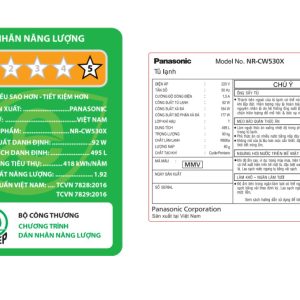 Tủ lạnh Panasonic Inverter 495 lít NR-CW530XMMV 4
