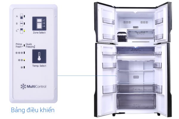 Tủ lạnh Panasonic Inverter 550 lít NR-DZ601VGKV 11