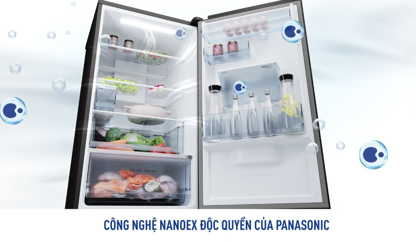 Tủ lạnh Panasonic Inverter 325 lít NR-BV361WGKV