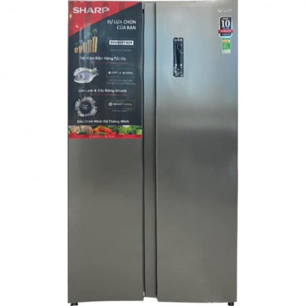 Tủ Lạnh Sharp Inverter Side By Side 600 Lít SJ-SBXP600V-DS 1