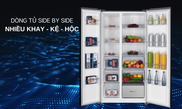 Tủ lạnh Sharp Inverter 600 lít SJ-SBXP600VG-BK Bảng điều khiển cảm ứng