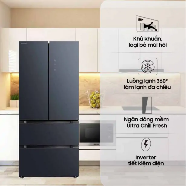 Tủ Lạnh Toshiba Inverter 515 Lít GR-RF669WI-PGV(A9)-BG