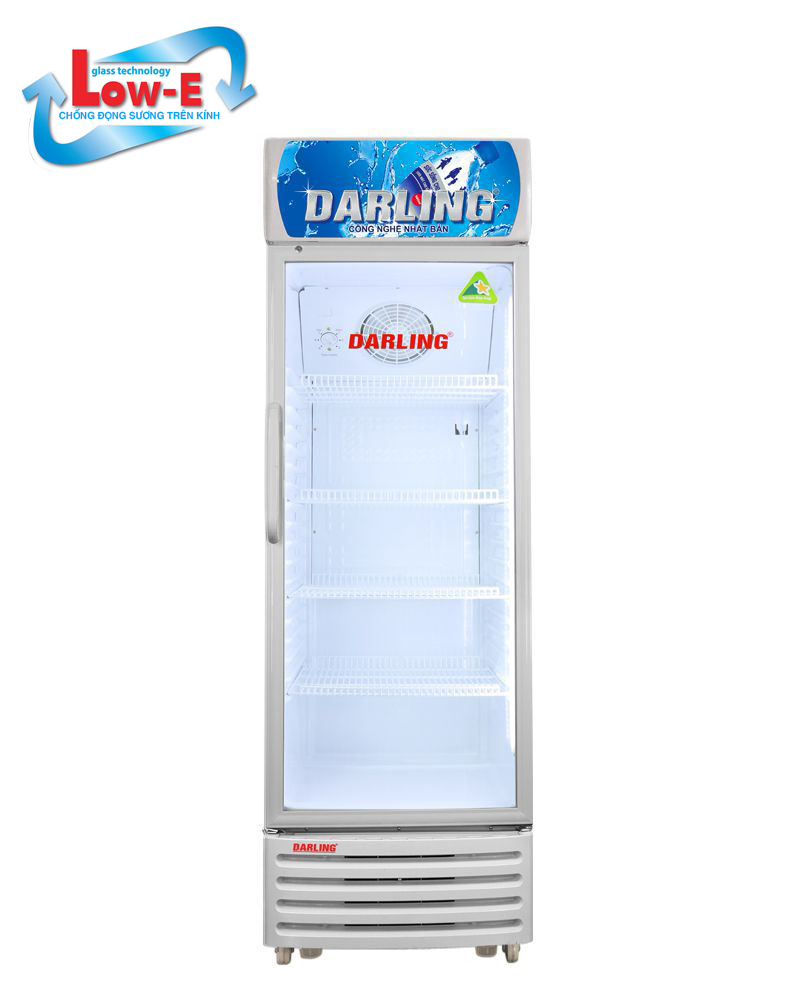 TỦ MÁT 1 CÁNH  ĐÈN LED 280L DL-2800AL - KÍNH LOW-E 0
