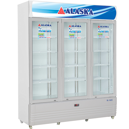 Tủ Mát 3 CÁNH ALASKA 1400/1200 LÍT SL-14C3 / LC-1200C3 ĐỒNG (R134A) 0