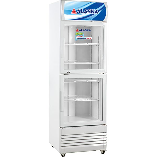 Tủ Mát 2 CỬA ALASKA 400/342 LÍT LC-643DB / LC-345D NHÔM (R134A) 3