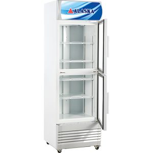 Tủ Mát 2 CỬA ALASKA 400/342 LÍT LC-643DB / LC-345D NHÔM (R134A) 4