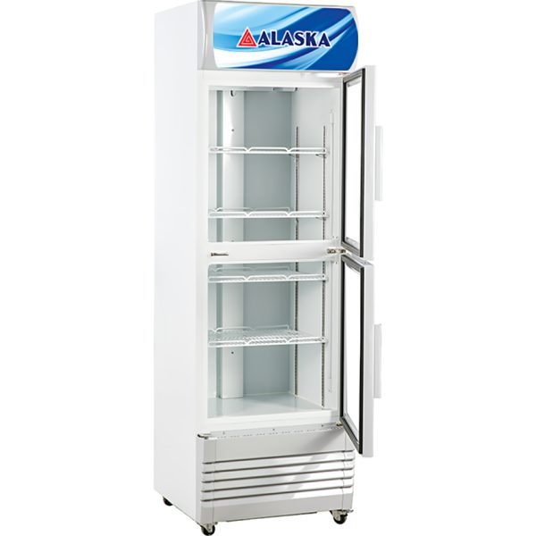 Tủ Mát 2 CỬA ALASKA 400/342 LÍT LC-643DB / LC-345D NHÔM (R134A) 4