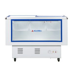 Tủ Mát- đông mềm cửa kính lùa ALASKA 270 LÍT LC-450B / LC-270N NHÔM (R600A) 0