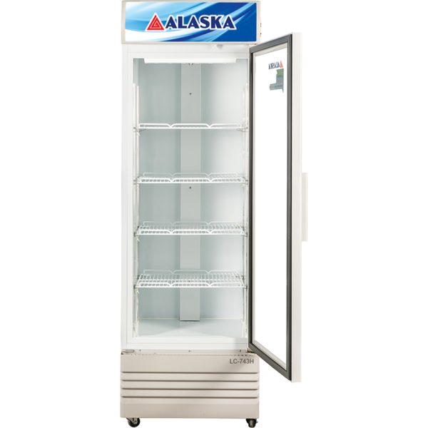 Tủ Mát ALASKA 450/382 LÍT LC-743H / LC-385 NHÔM (R134A) 1