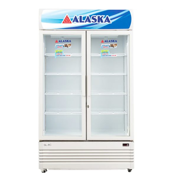TỦ MÁT 2 CÁNH ALASKA 800/730 LÍT SL-8C / LC-800C ĐỒNG (R134A) 0