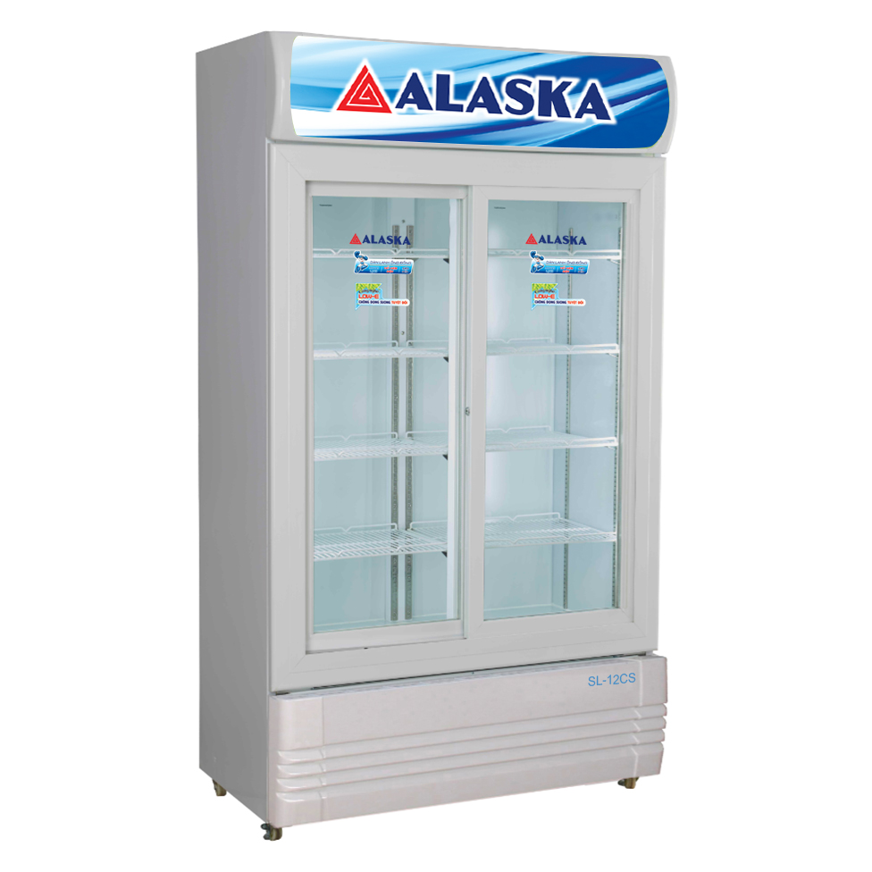 Tủ mát Alaska SL-12CS dung tích 1200 lít cửa kính lùa tự động đóng