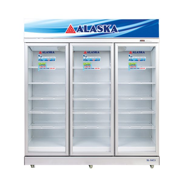 Tủ mát 3 CÁNH ALASKA 1600/1500 LÍT SL-16C3/LC-1500C3 ĐỒNG (R134A) 1