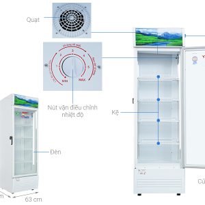 Tủ Mát Sanaky 400 lít VH-4089K 4