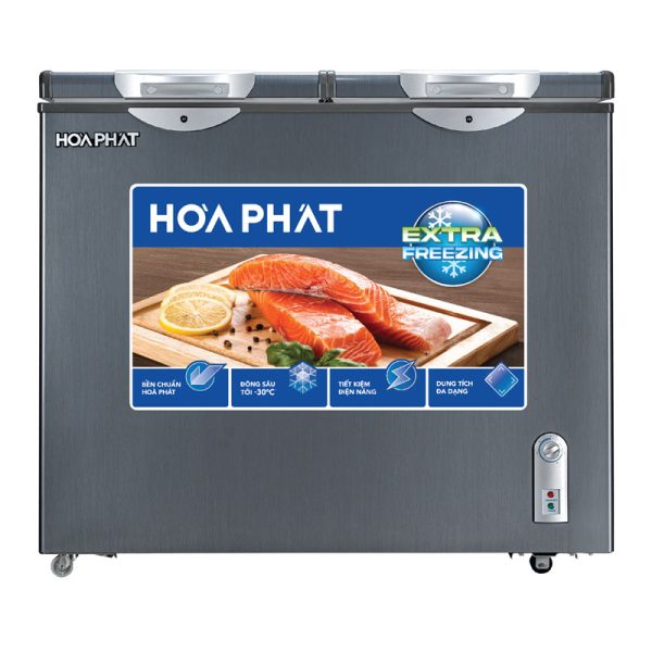 Tủ đông Hòa Phát 2 ngăn 2 cánh HPF BD6205G 0