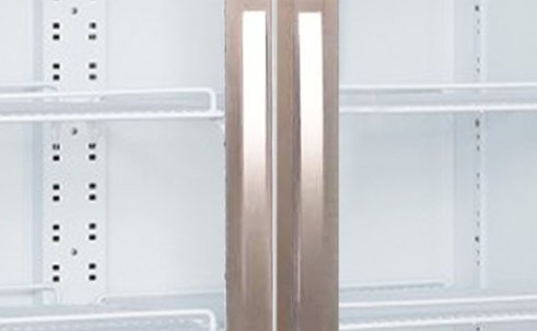 tủ mát 2 cửa đèn led