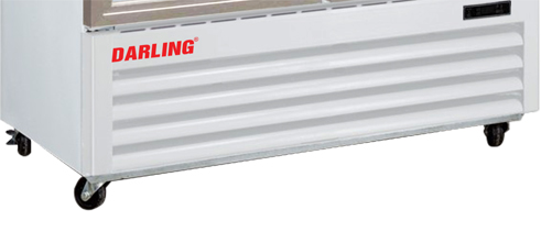 tủ mát 2 cửa đèn led