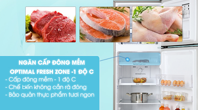 Cấp đông mền Optimal Fresh Zone