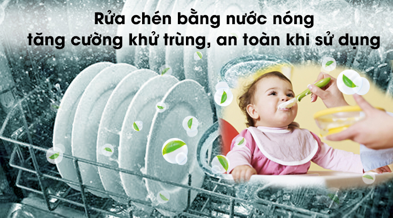 Máy rửa chén Electrolux ESF6010BW 1480W - rửa nước nóng