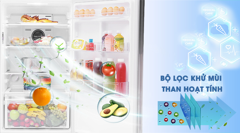 Bộ lọc than hoạt tính của tủ lạnh Samsung RT29K5012S8/SV