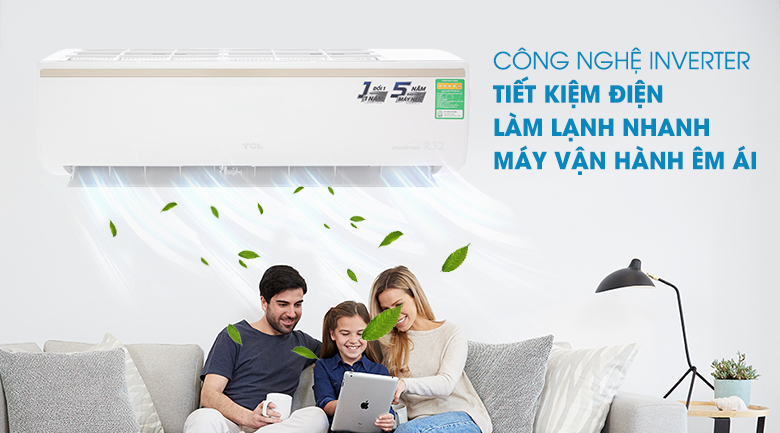Inverter - Máy lạnh TCL Inverter 1.5 HP TAC-13CSI/KE88N