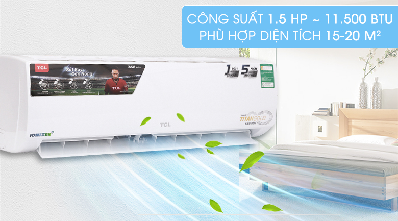 Máy lạnh TCL 1.5 HP TAC-N12CS/XA21