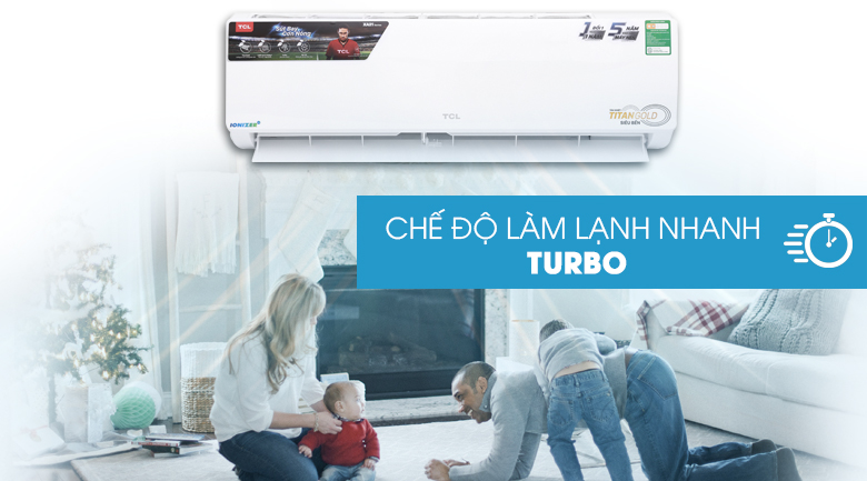 Làm lạnh nhanh - Máy lạnh TCL 2 HP TAC-N18CS/XA21