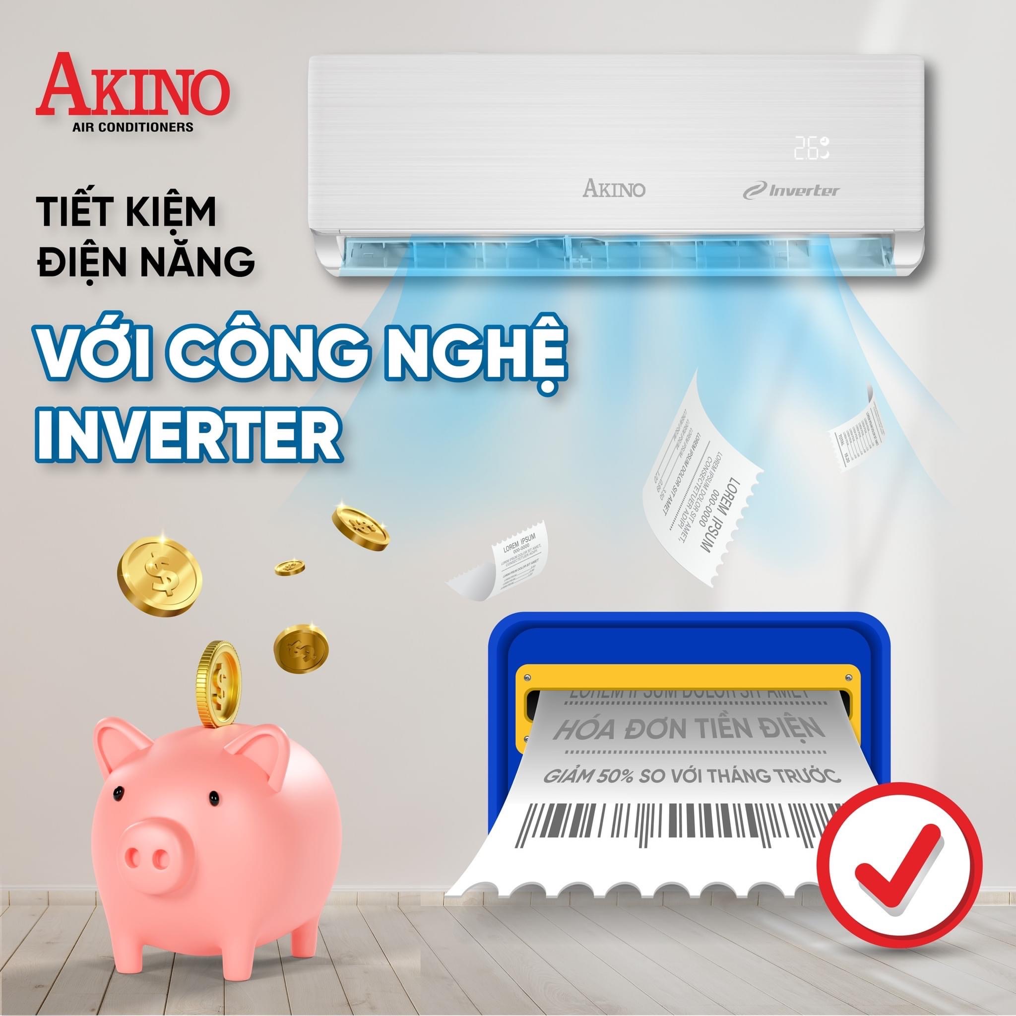 Điều hoà không khí AKINO 2.0HP TH-T1C18INVFA / TH-T1H18INVFA